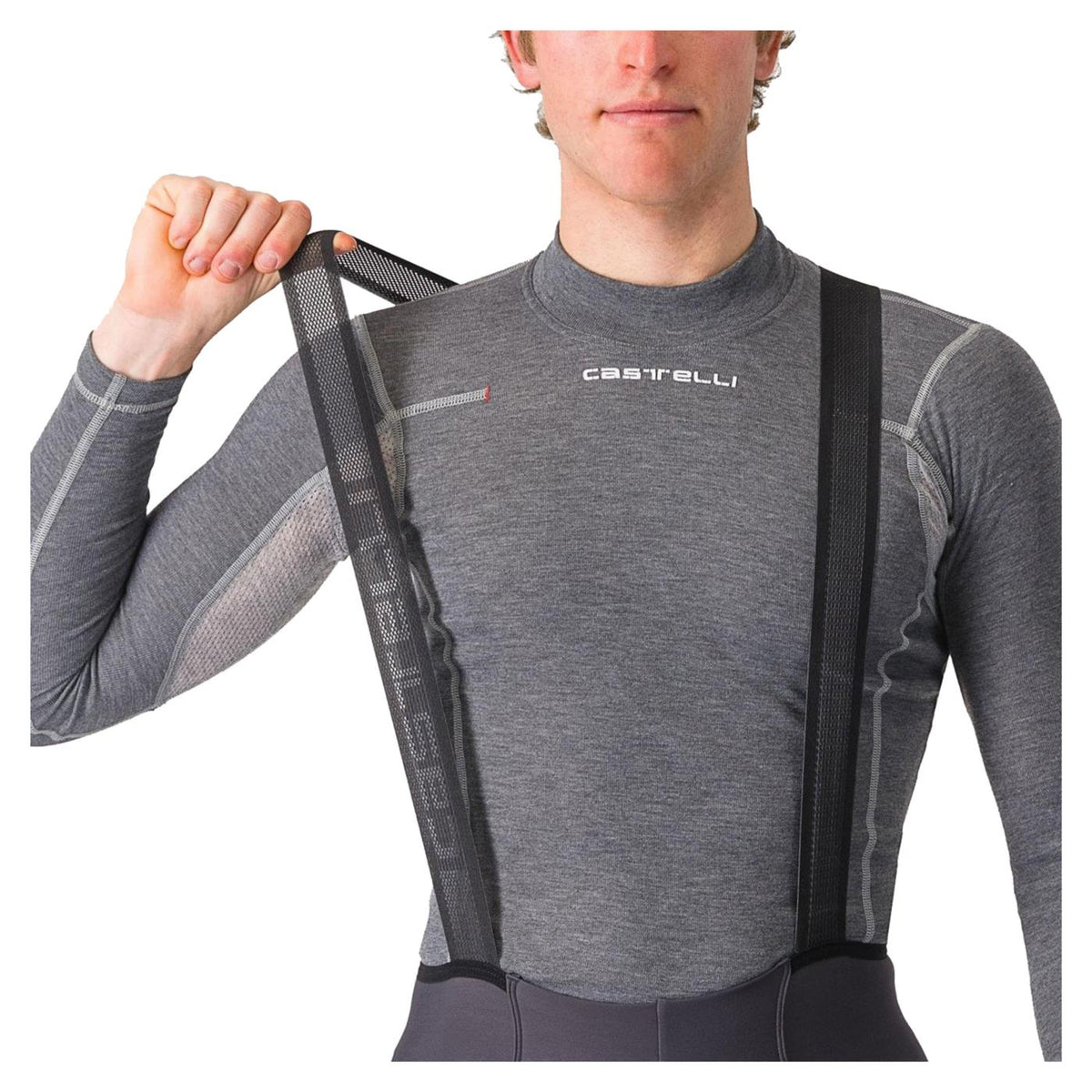 CASTELLI ESPRESSO BIBTIGHT - Grigio scuro - vista 3