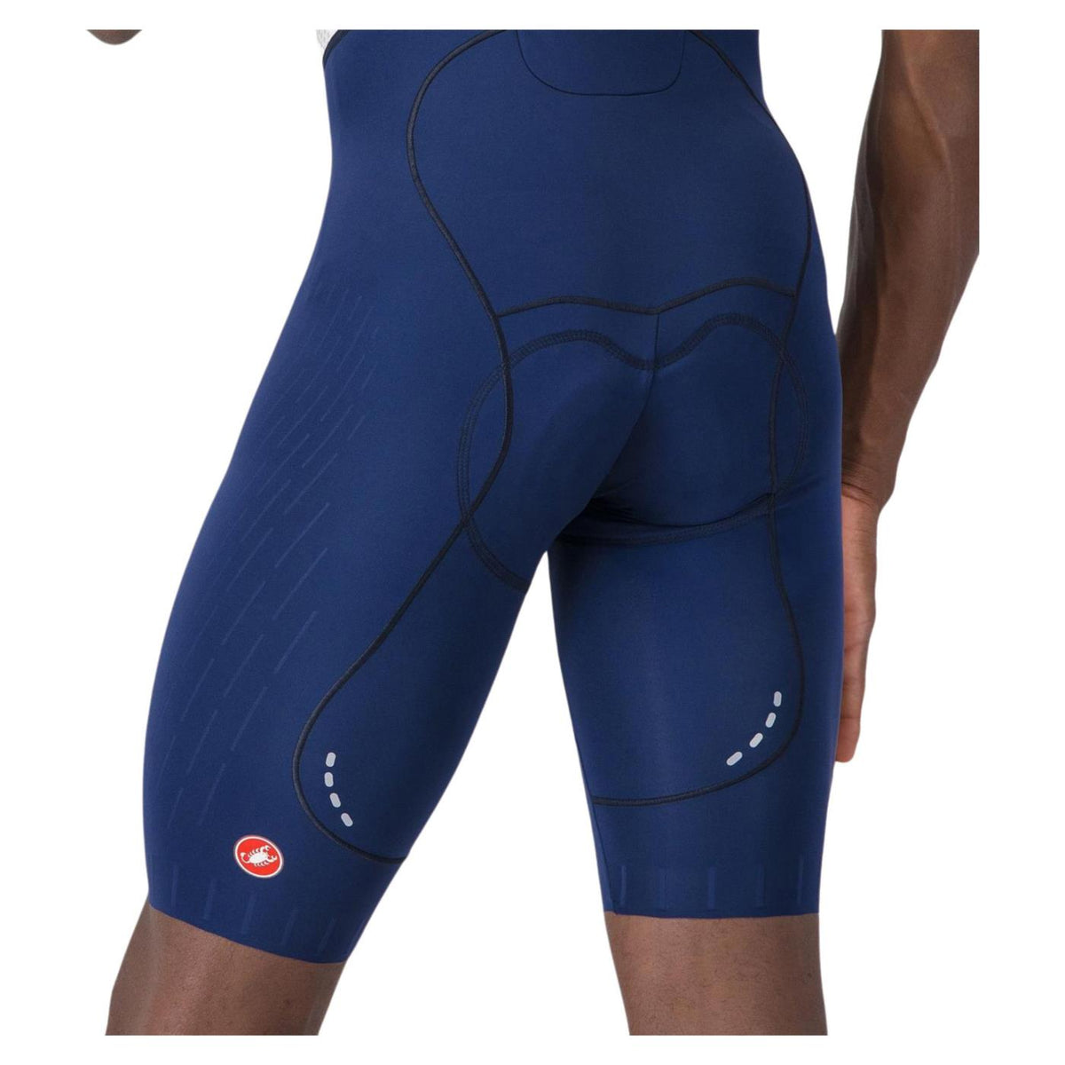 CASTELLI FREE AERO RACE S BIBSHORT - C1-blu - vista 3