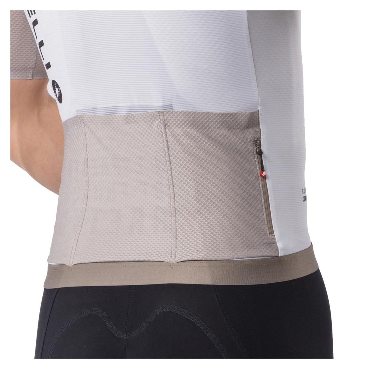 CASTELLI CORRETTO JERSEY - Bianco - vista 5