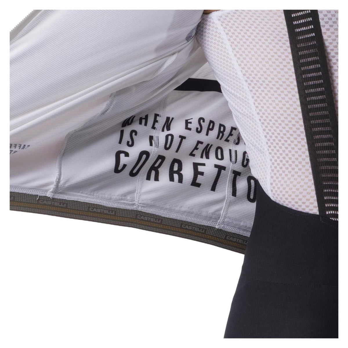CASTELLI CORRETTO JERSEY - Bianco - vista 6