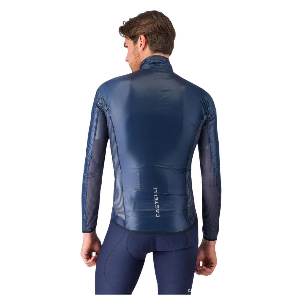 CASTELLI ARIA SHELL 2 JACKET - C1-blu - vista 2