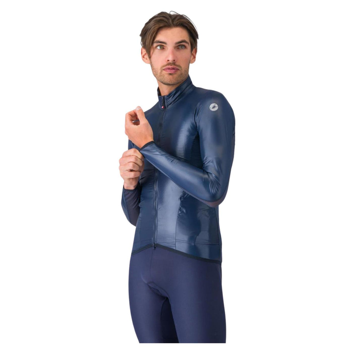 CASTELLI ARIA SHELL 2 JACKET - C1-blu - vista 3