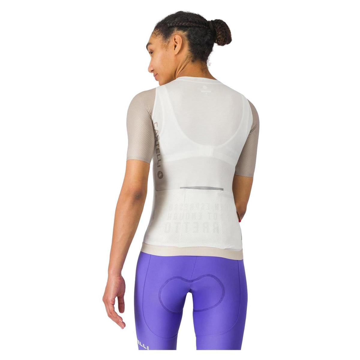 CASTELLI CORRETTO WOMAN JERSEY - Bianco - vista 2