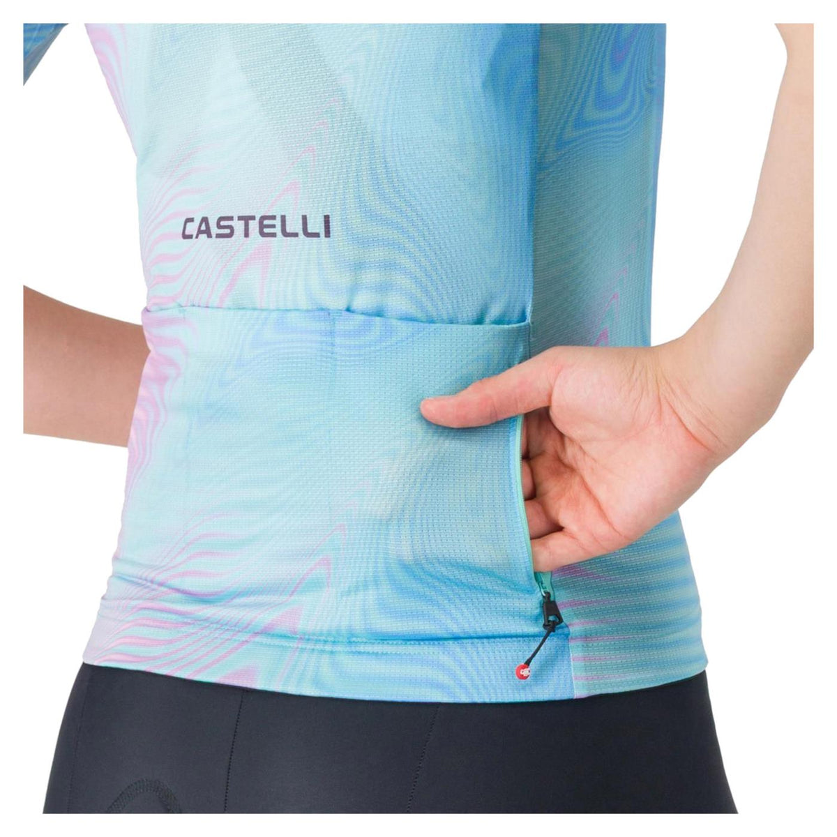 CASTELLI COSMIC VORTEX W JERSEY - Azzurro - vista 4