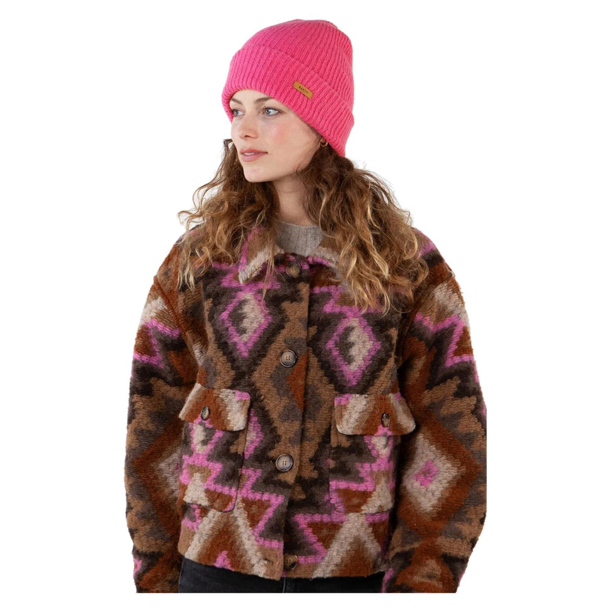 BARTS WITZIA BEANIE - Fucsia - vista 2