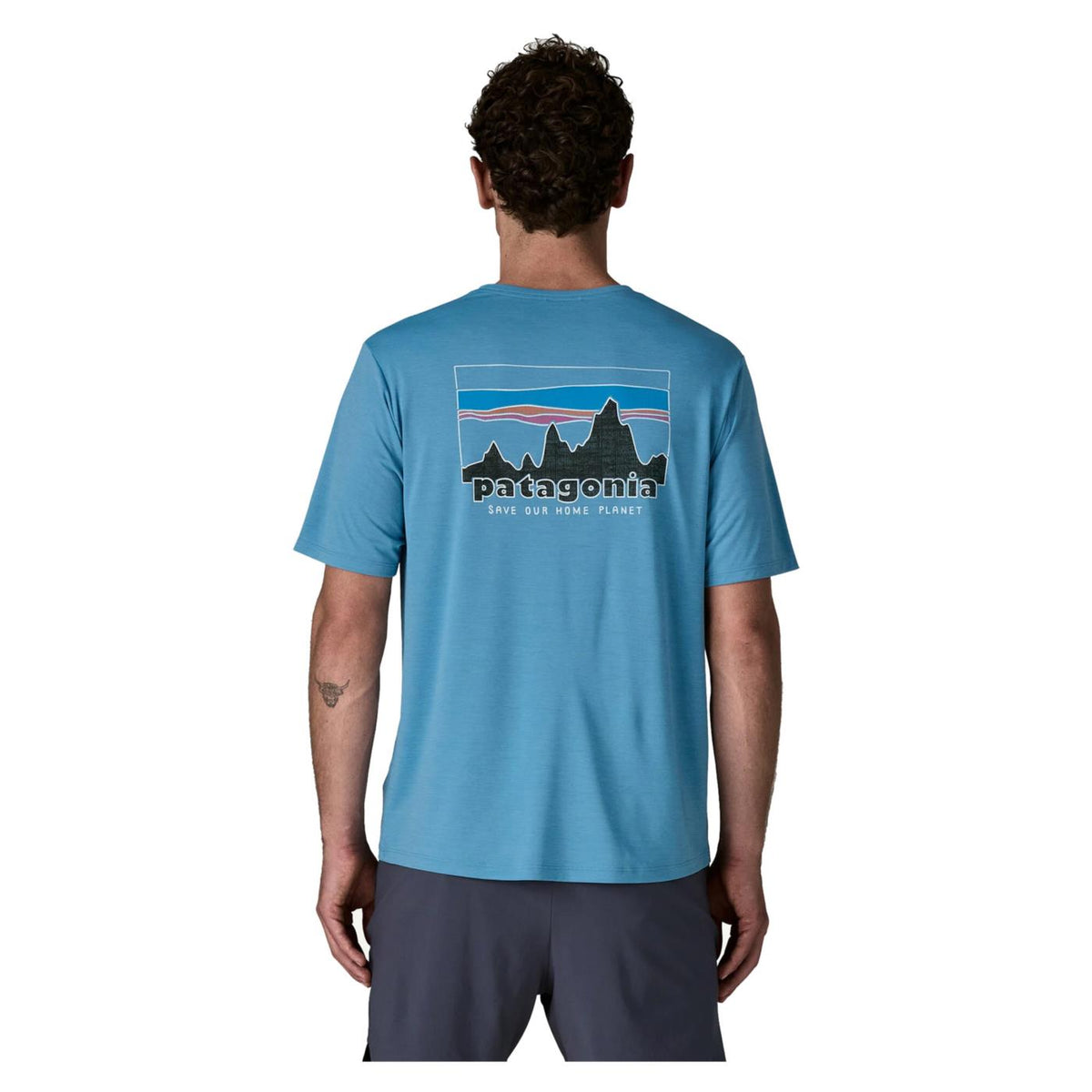 PATAGONIA CAP COOL DAILY SHIRT - Azzurro - vista 2