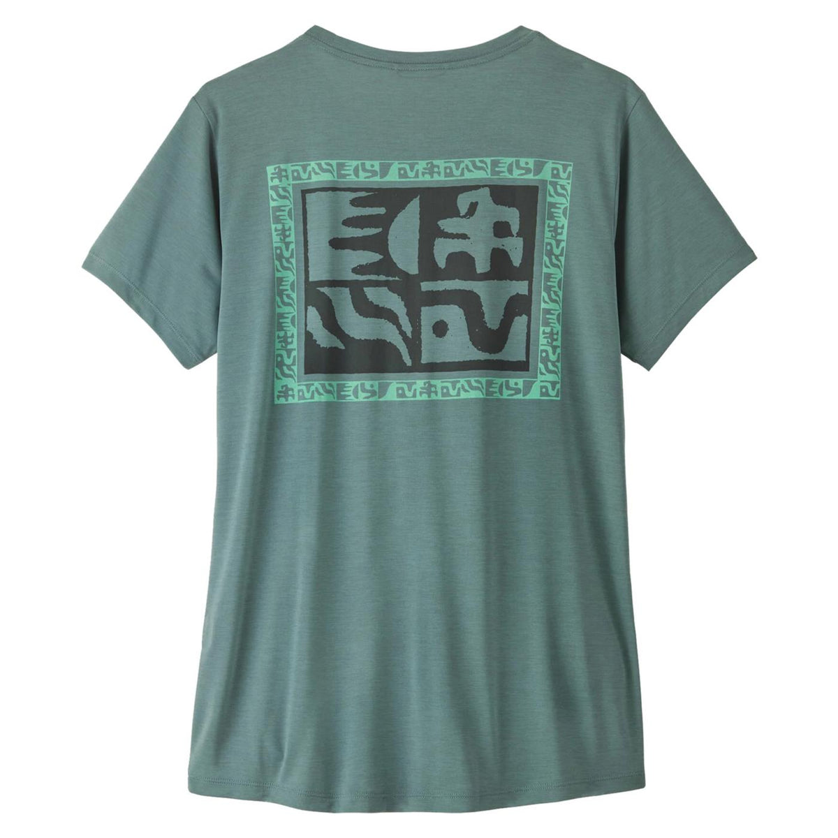 PATAGONIA W CAP COOL DAILY SHIRT - Verde - vista 4