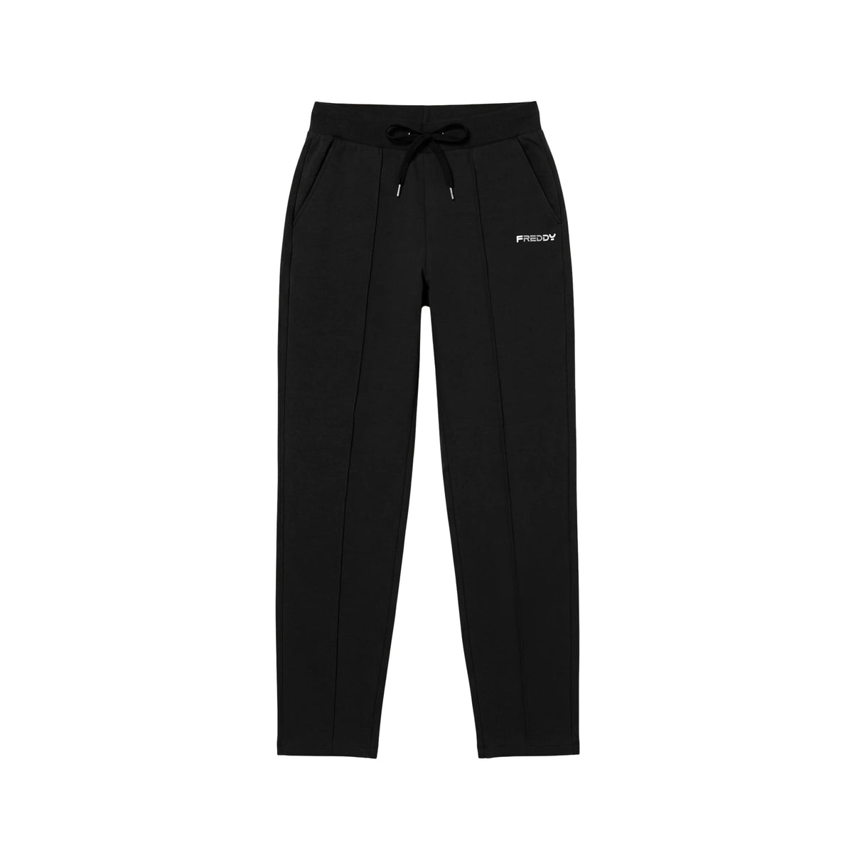 FREDDY W STRETCH FLEECE PANTS - Nero - immagine principale