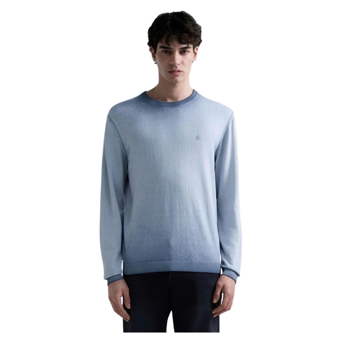 REPLAY MAGLIA PULLOVER COTONE