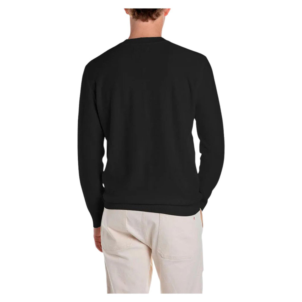 REPLAY MAGLIA PULLOVER COTONE - seconda immagine