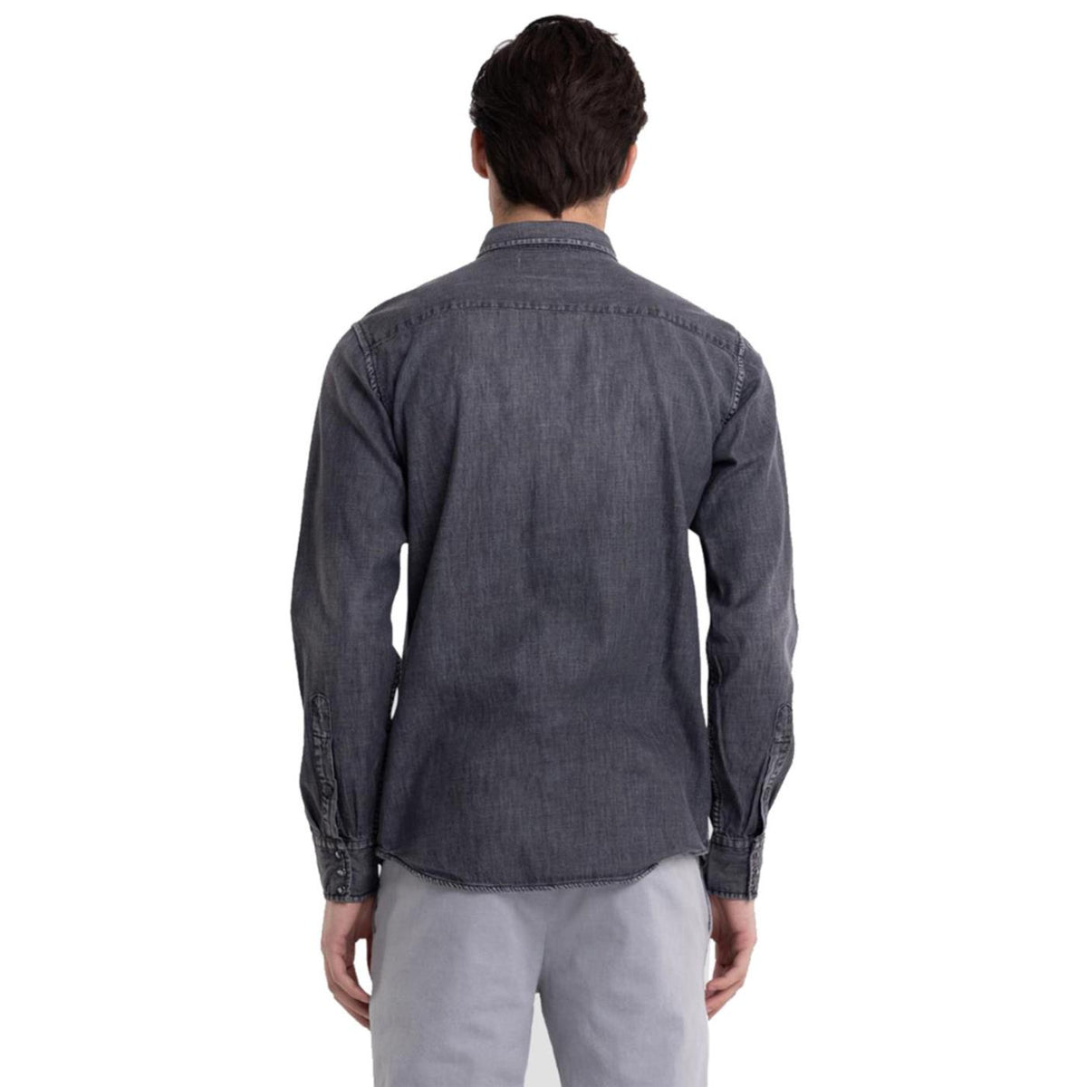 REPLAY CAMICIA UOMO - Denim - vista 3