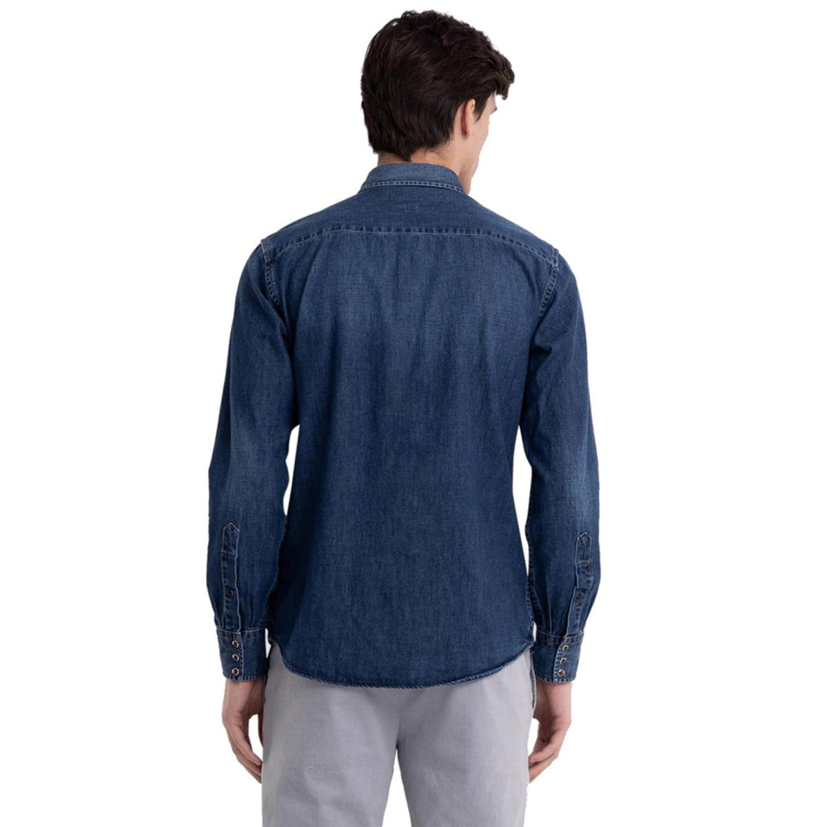 REPLAY CAMICIA UOMO - Denim - vista 3