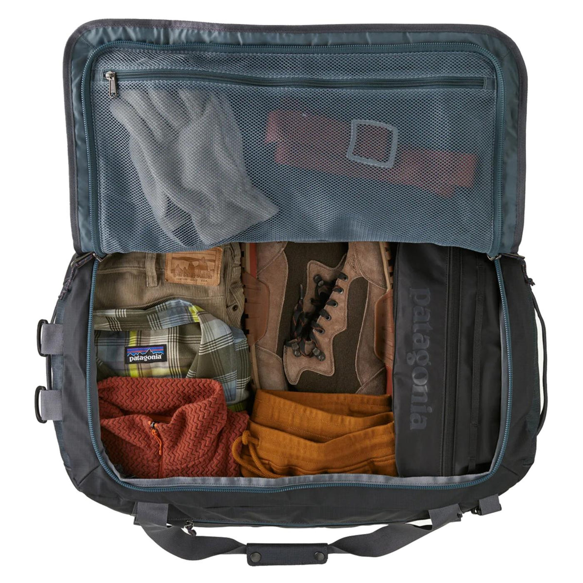 PATAGONIA BLACK HOLE DUFFEL 55L - Blu - vista 5