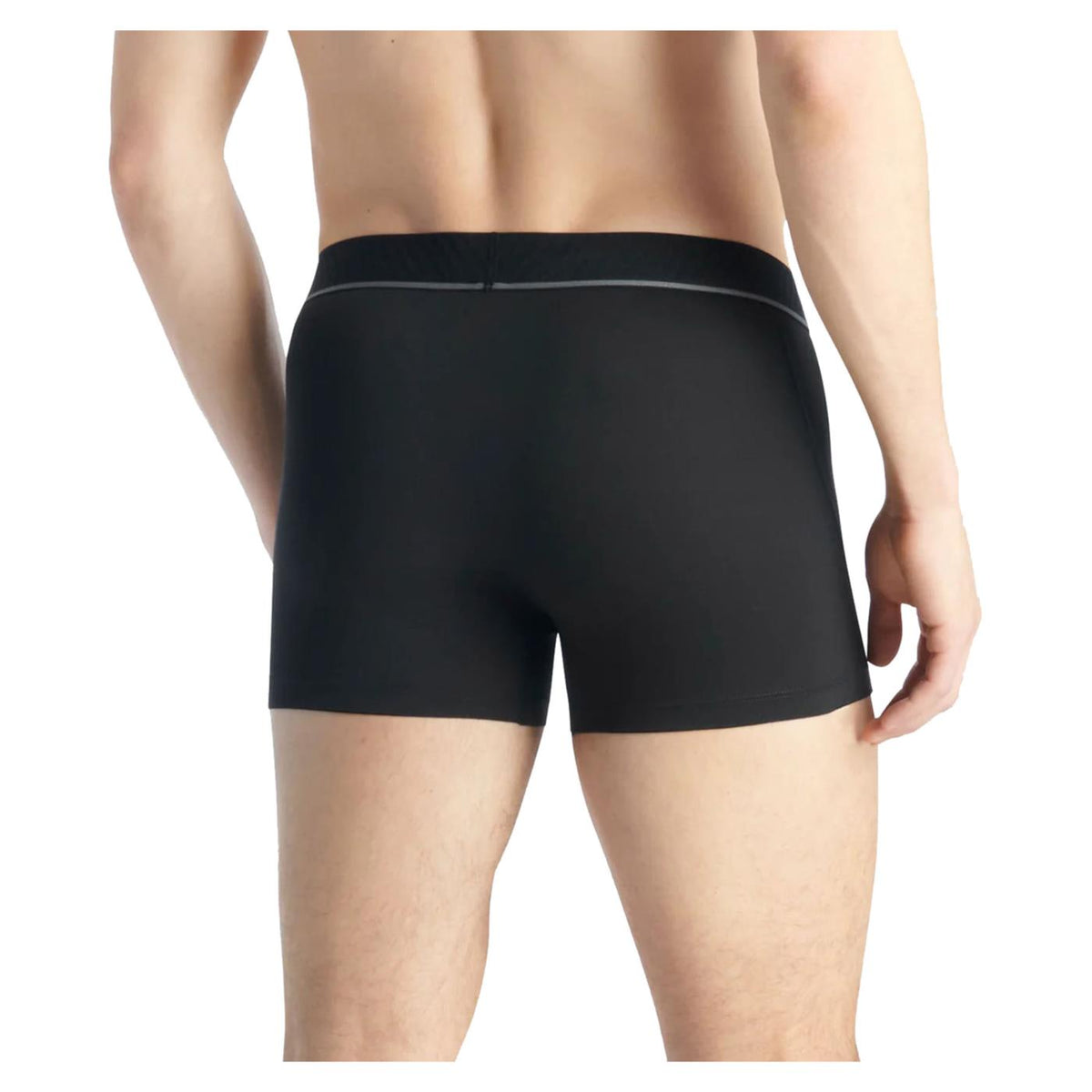 ADIDAS UNDERWEAR 3PK TRUNK MICRO FLEX - Nero - vista 3