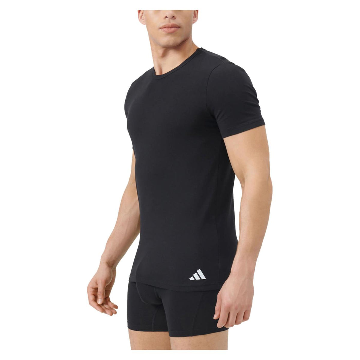 ADIDAS UNDERWEAR 2PK T-SHIRT ACTIVE FLEX - Nero - immagine principale