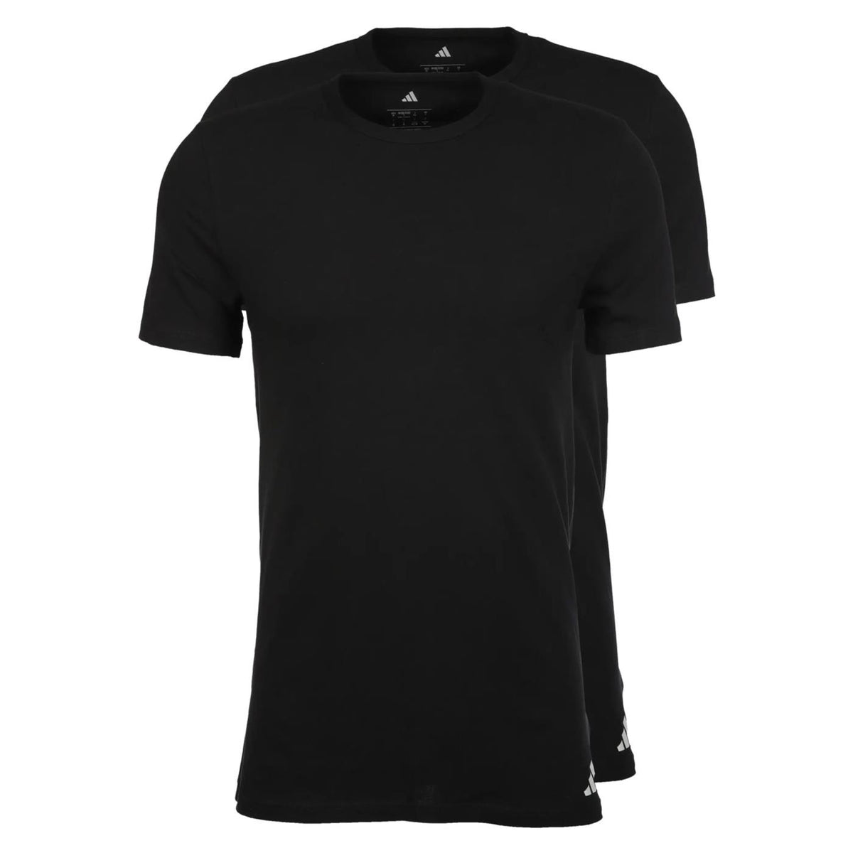 ADIDAS UNDERWEAR 2PK T-SHIRT ACTIVE FLEX - Nero - vista 3
