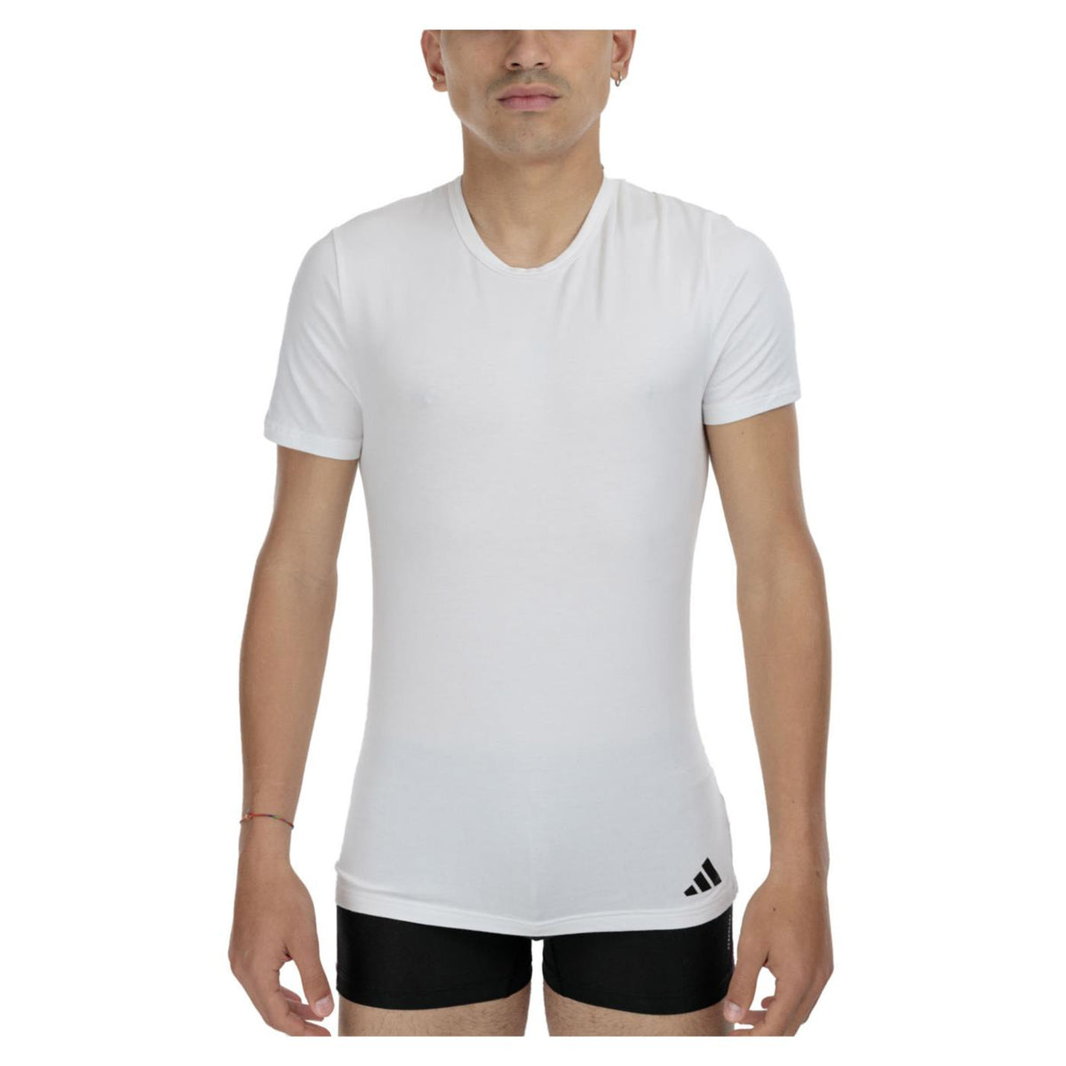ADIDAS UNDERWEAR 2PK T-SHIRT ACTIVE FLEX - Bianco - immagine principale