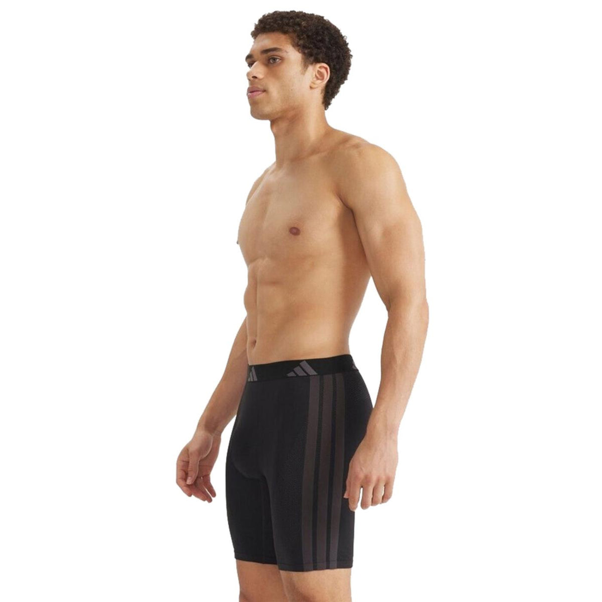 ADIDAS UNDERWEAR 2PK TRUNK MICRO STRETCH - Nero - vista 3