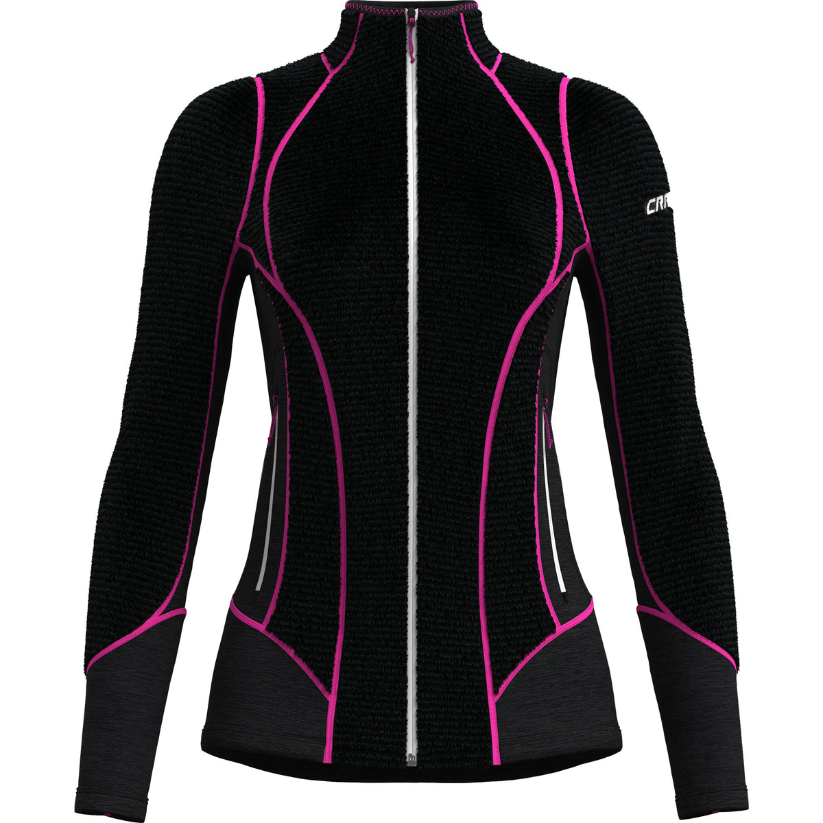 CRAZY IDEA PULL EXIT EXTRAFLEECE W - Nero - immagine principale