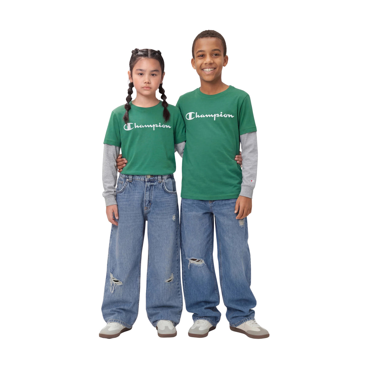 CHAMPION JR B LONG SLEEVE T-SHIRT