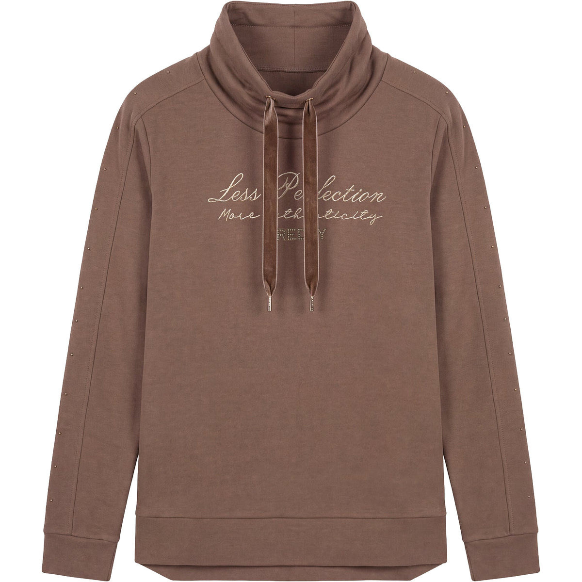 FREDDY W COLLEGE LUXE HN FLEECE - Marrone scuro - immagine principale