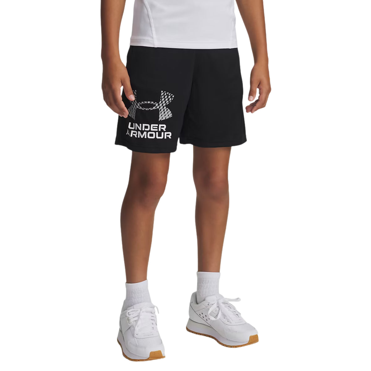 UNDER ARMOUR TECH LOGO SHORTS JR