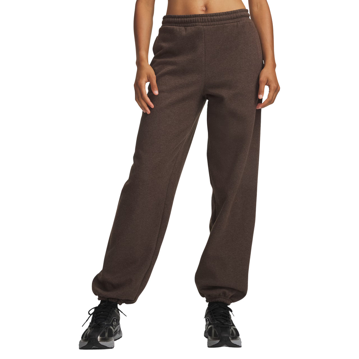UNDER ARMOUR ICON FLC GYM PANT WOMAN - Marrone scuro - immagine principale