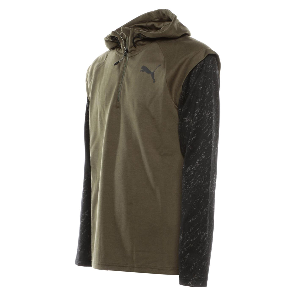 PUMA 1/4 ZIP ENERGY HOODIE