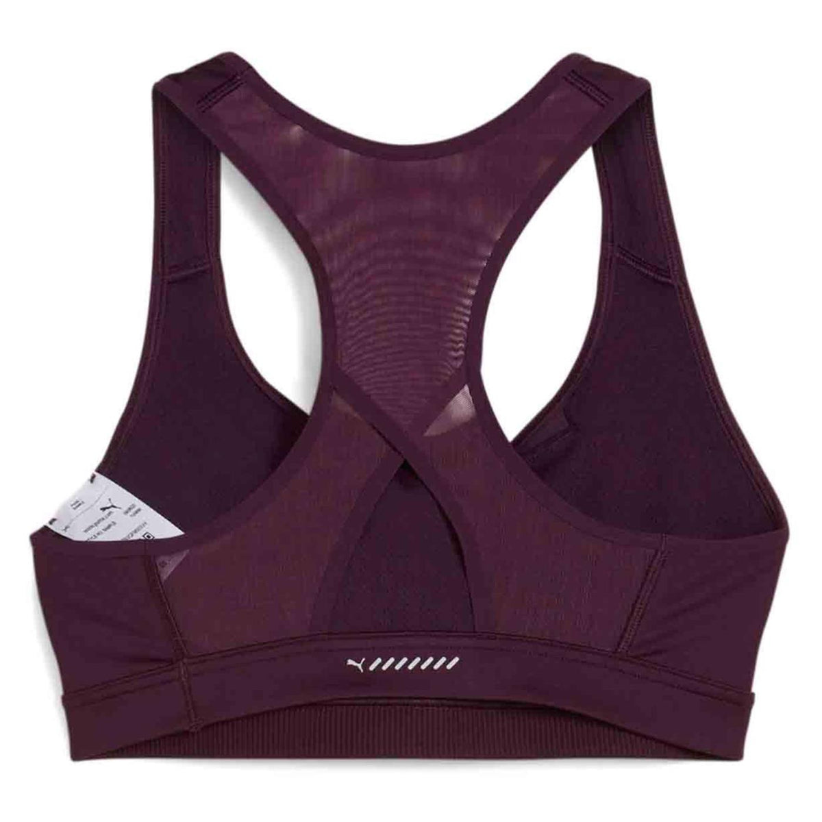 PUMA 4KEEPS RUN BRA MID SUPP - Bordeaux - vista 2