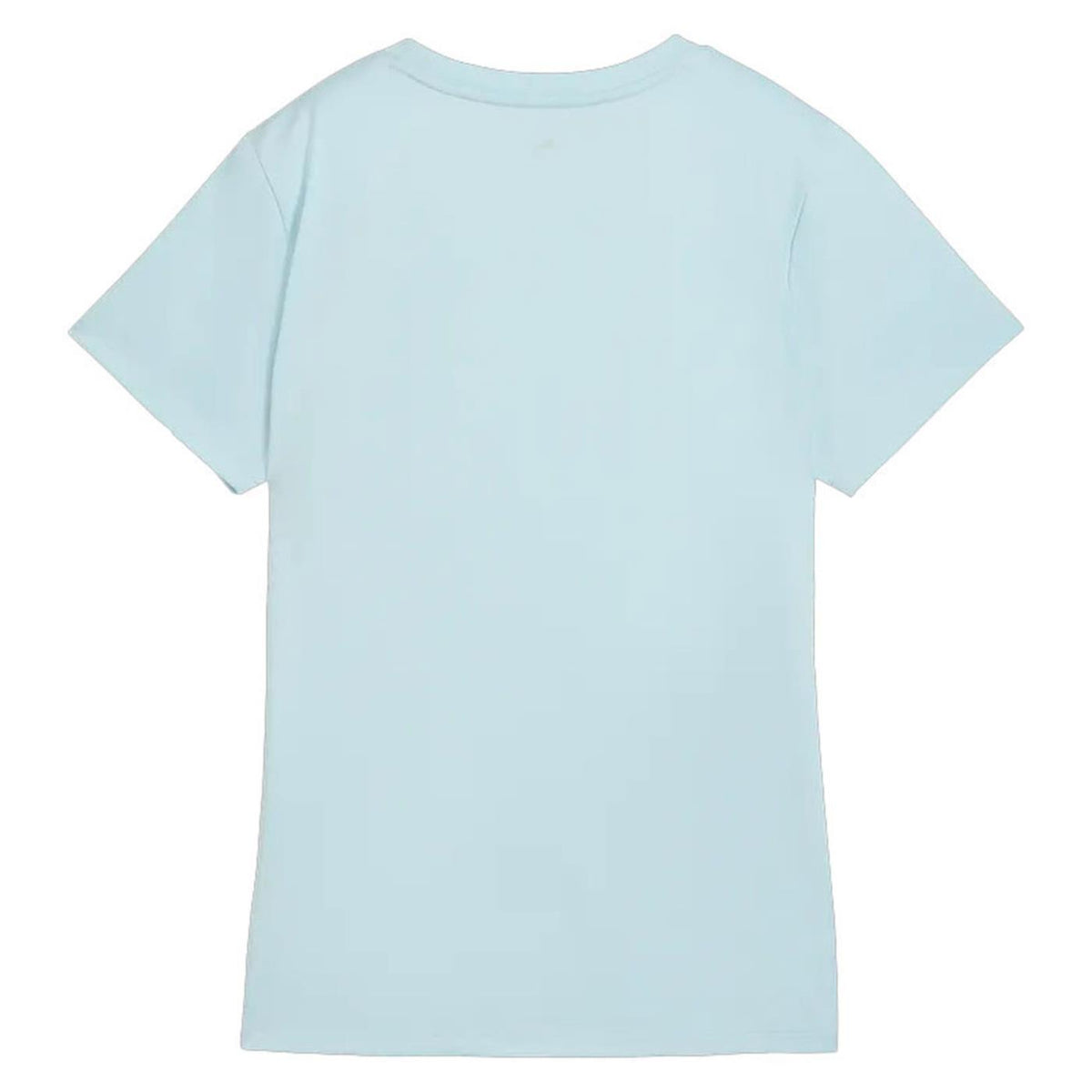 PUMA W ESSENTIAL CF LOGO TEE - Azzurro - vista 2
