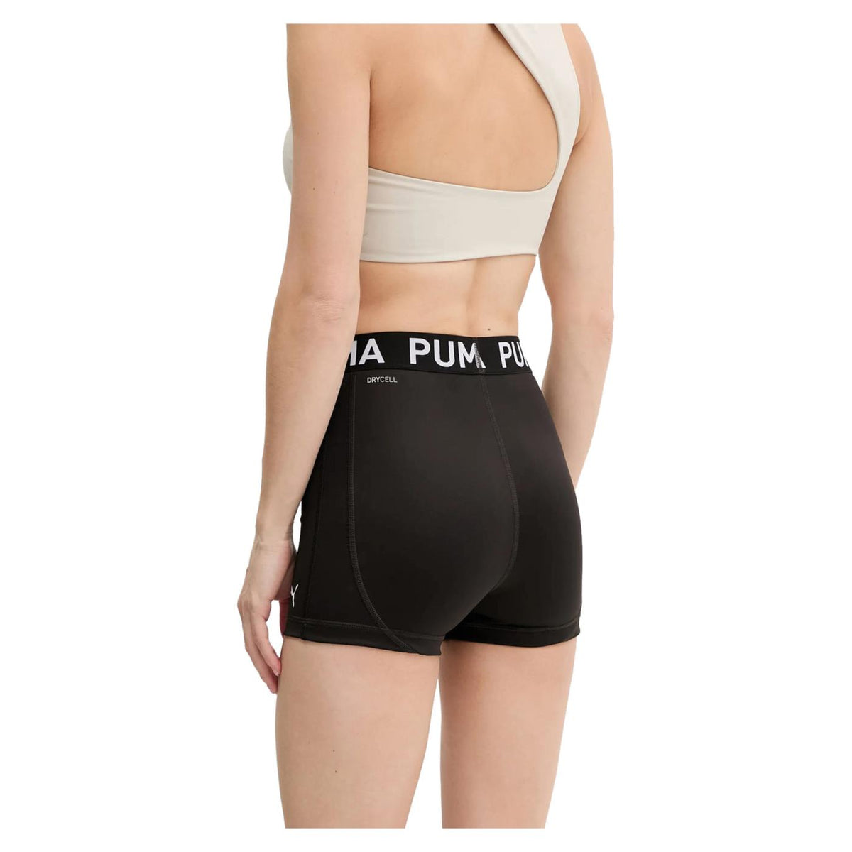 PUMA W STRONG 3 SHORT TIGHT - Nero - vista 2