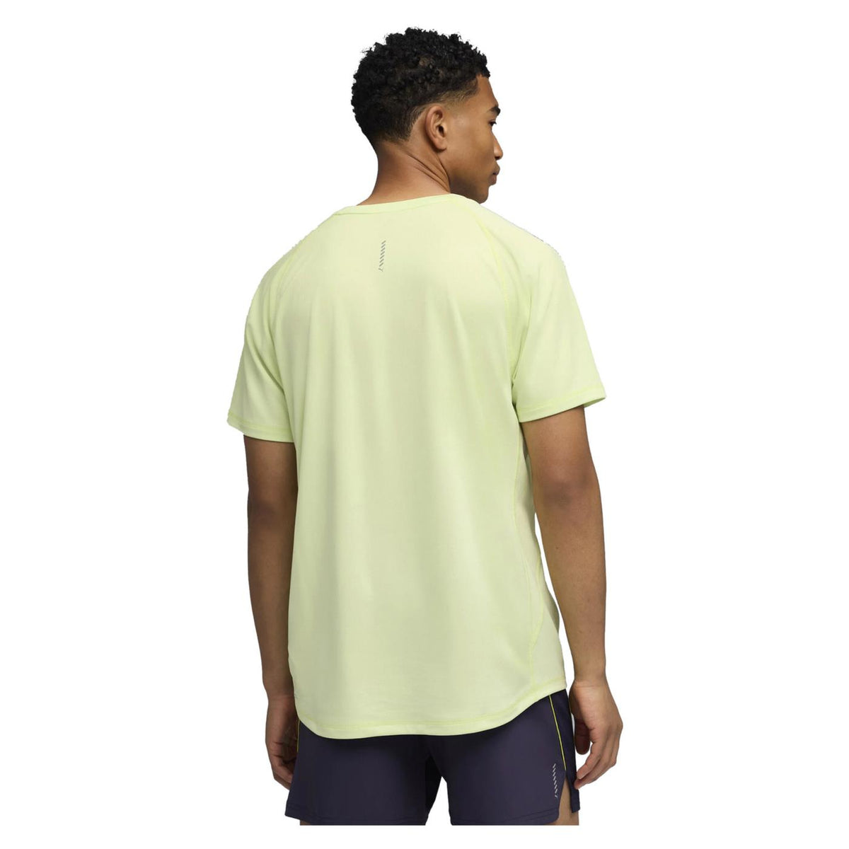 PUMA RUN VELOCITY TEE - Giallo - vista 2