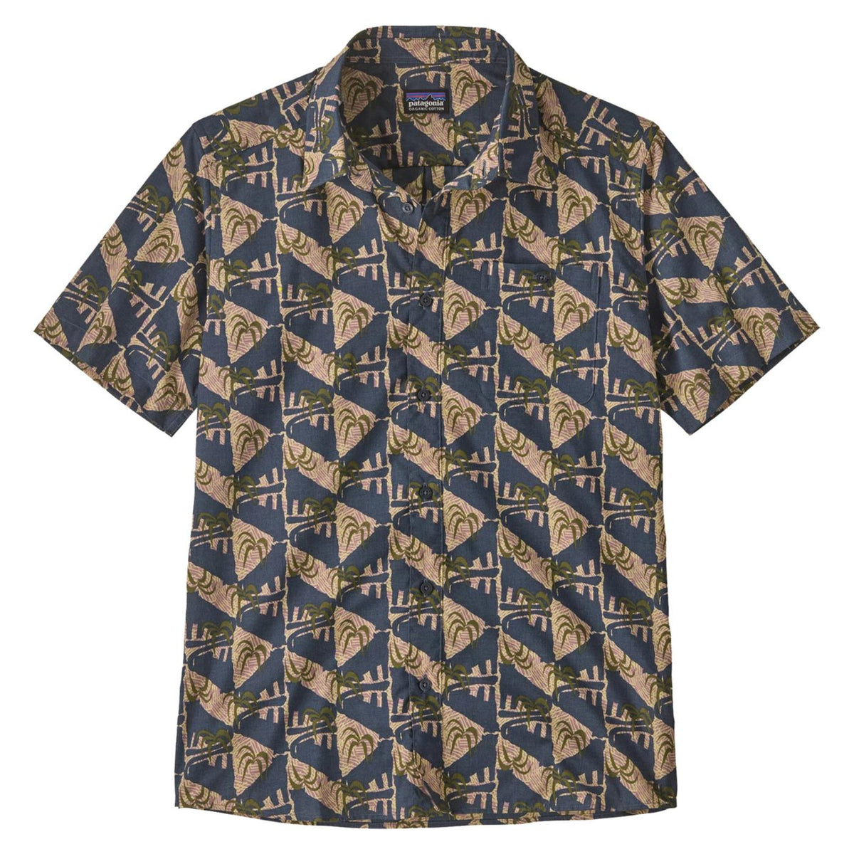 PATAGONIA GO TO SHIRT - Blu - vista 3