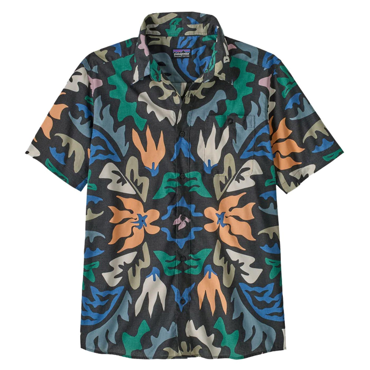 PATAGONIA GO TO SHIRT - Nero - vista 4