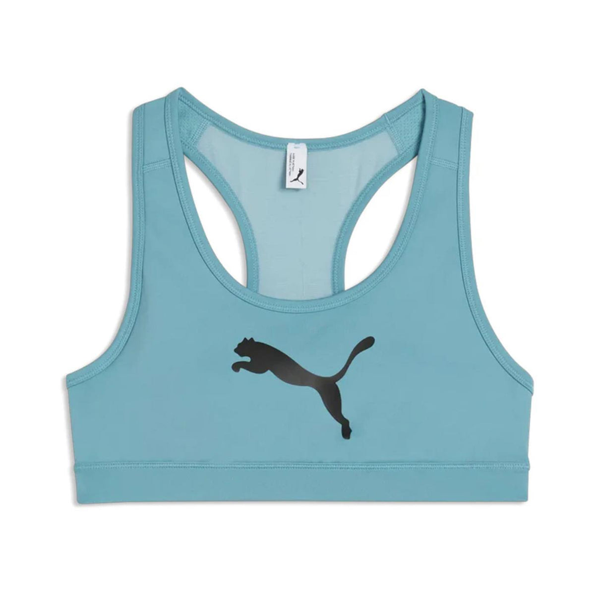 PUMA 4KEEPS PADDED BRA MID - Verde - immagine principale