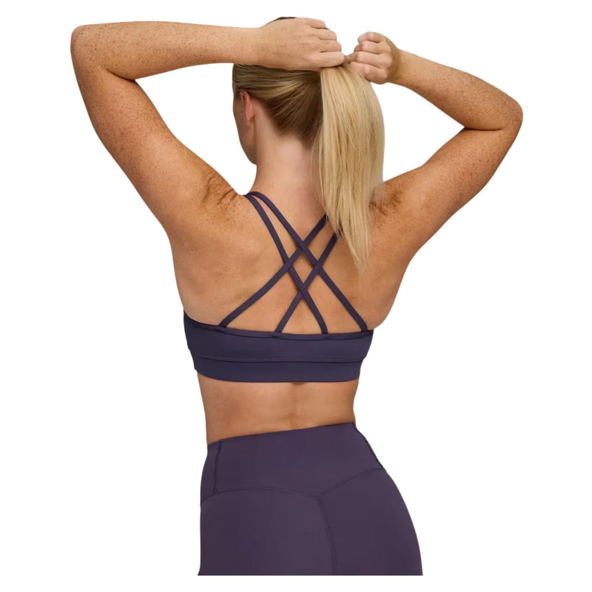PUMA HYROX MOVE STRAPPY BRA - Blu - vista 2