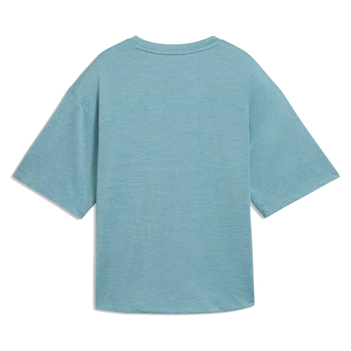 PUMA W CLOUDSPUN OVERSIZED TEE - Turchese - vista 2
