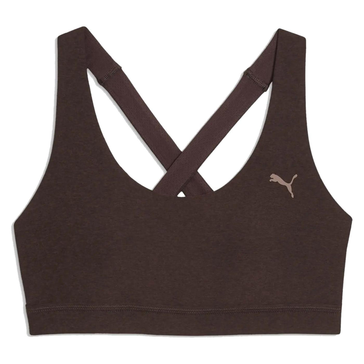 PUMA CLOUDSPUN BRA MID SUPPORT - Marrone scuro - vista 3