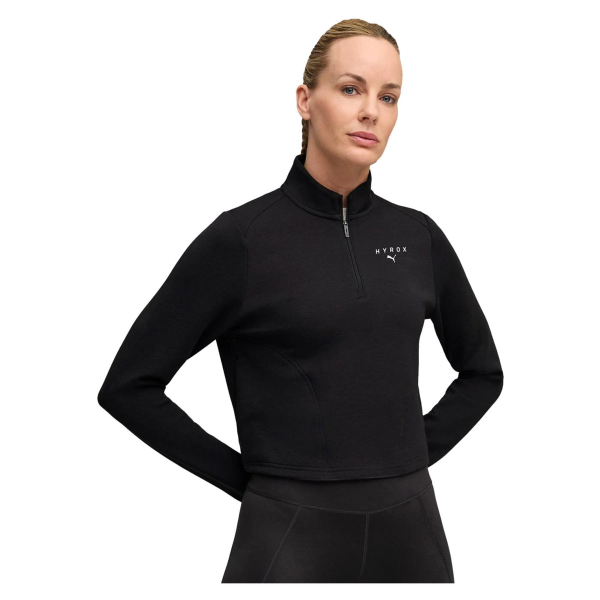 PUMA W HYROX CLOUDSPUN 1/4 ZIP