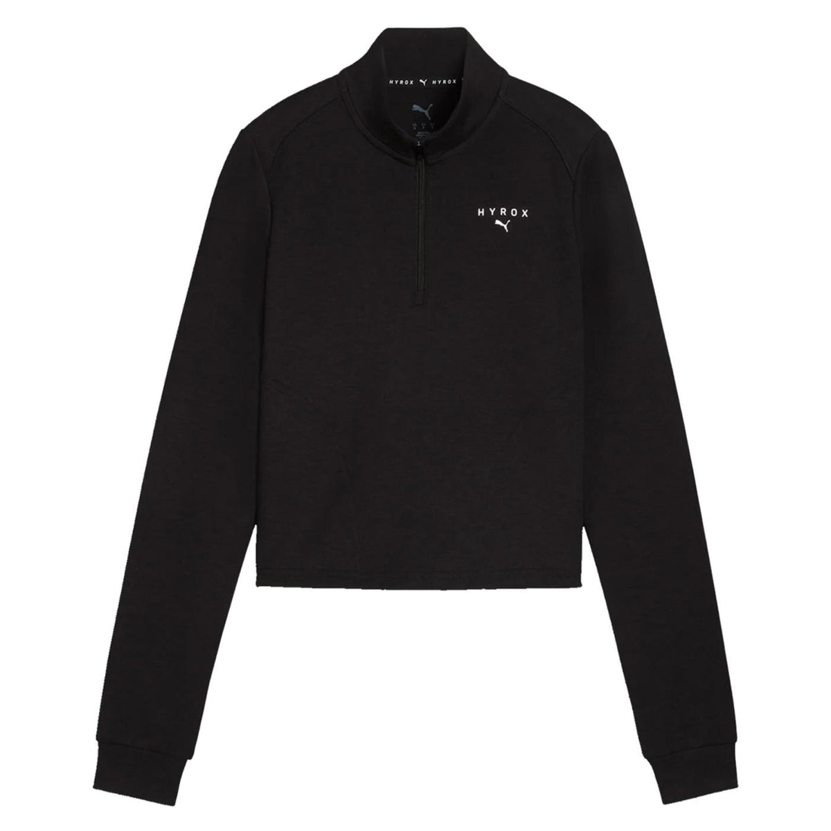 PUMA W HYROX CLOUDSPUN 1/4 ZIP - Nero - vista 3