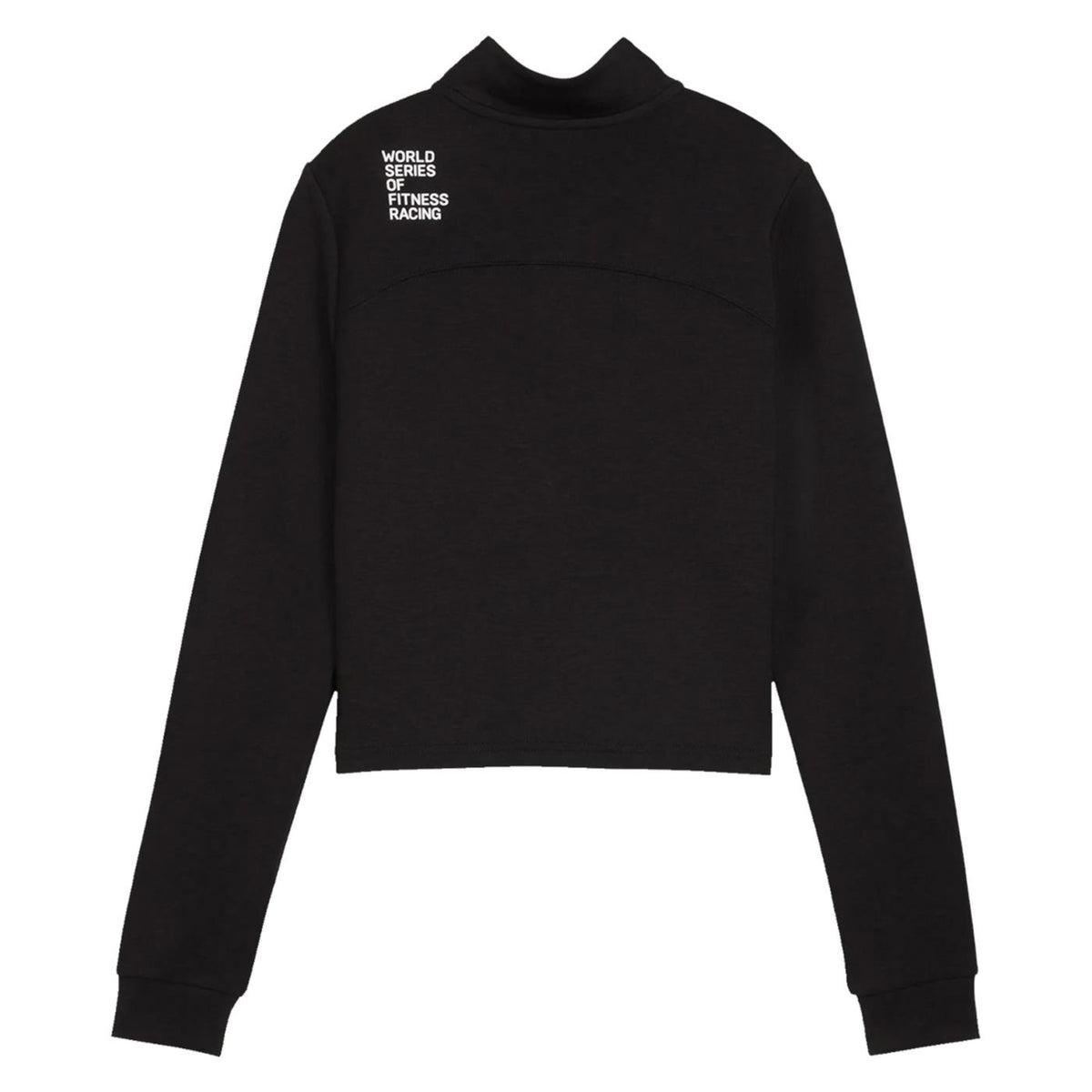 PUMA W HYROX CLOUDSPUN 1/4 ZIP - Nero - vista 4