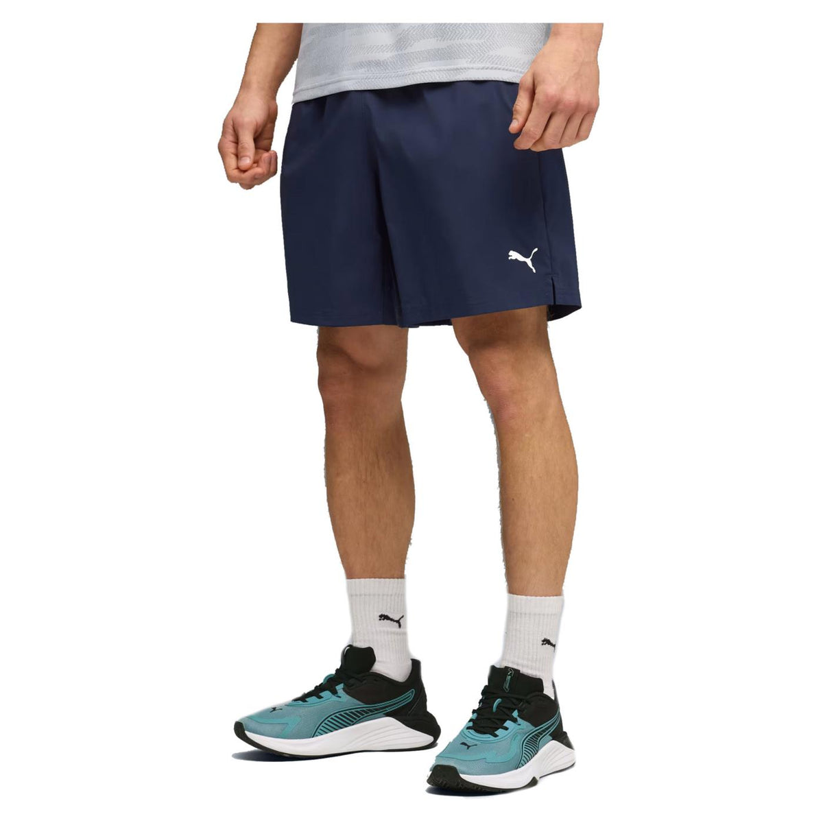 PUMA WOVEN POCKET 7 SHORT - Blu - immagine principale
