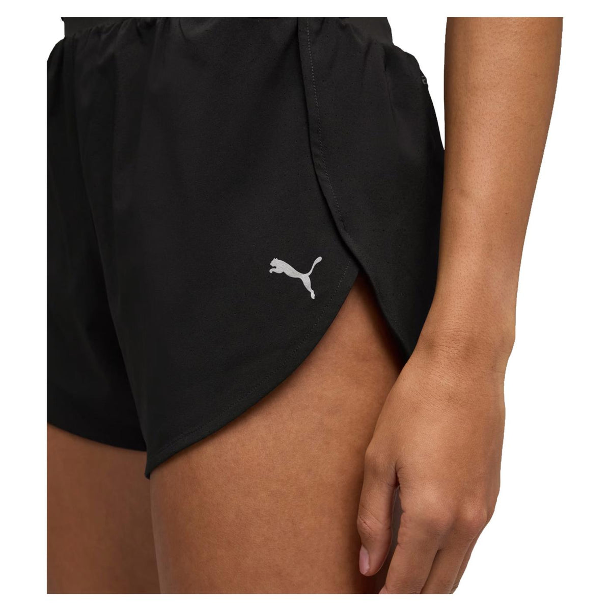 PUMA W DREAMRUN DRYCELL SHORT - Nero - vista 2