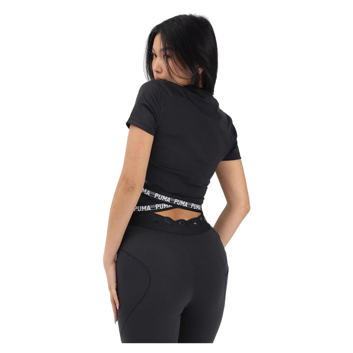 PUMA W STRONG CROSS BACK TEE - seconda immagine