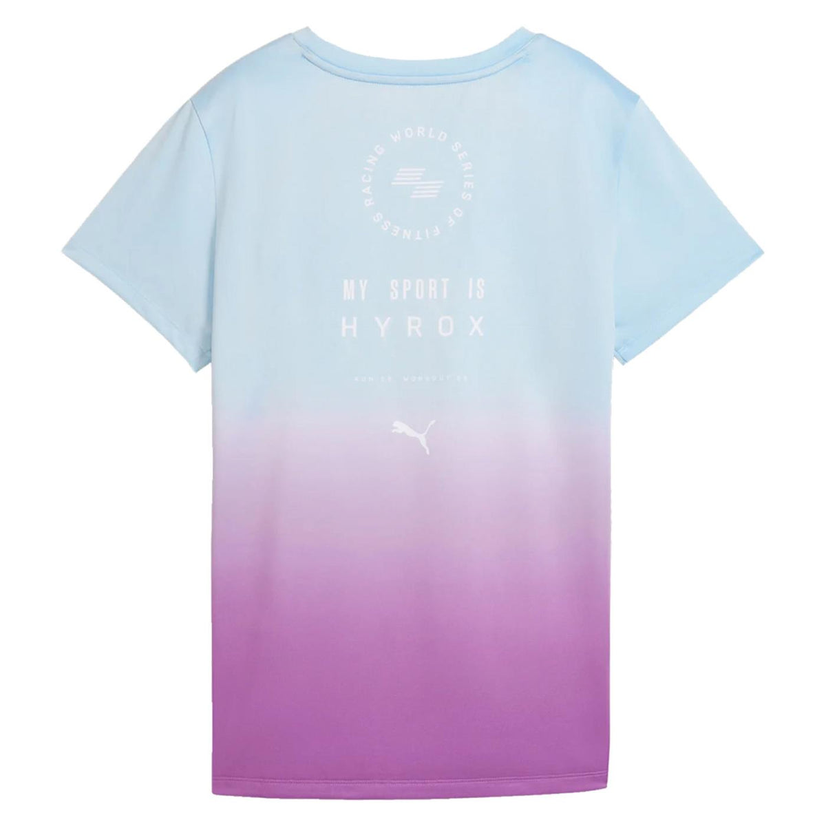 PUMA W HYROX POLY GRAPHIC TEE - vista 4
