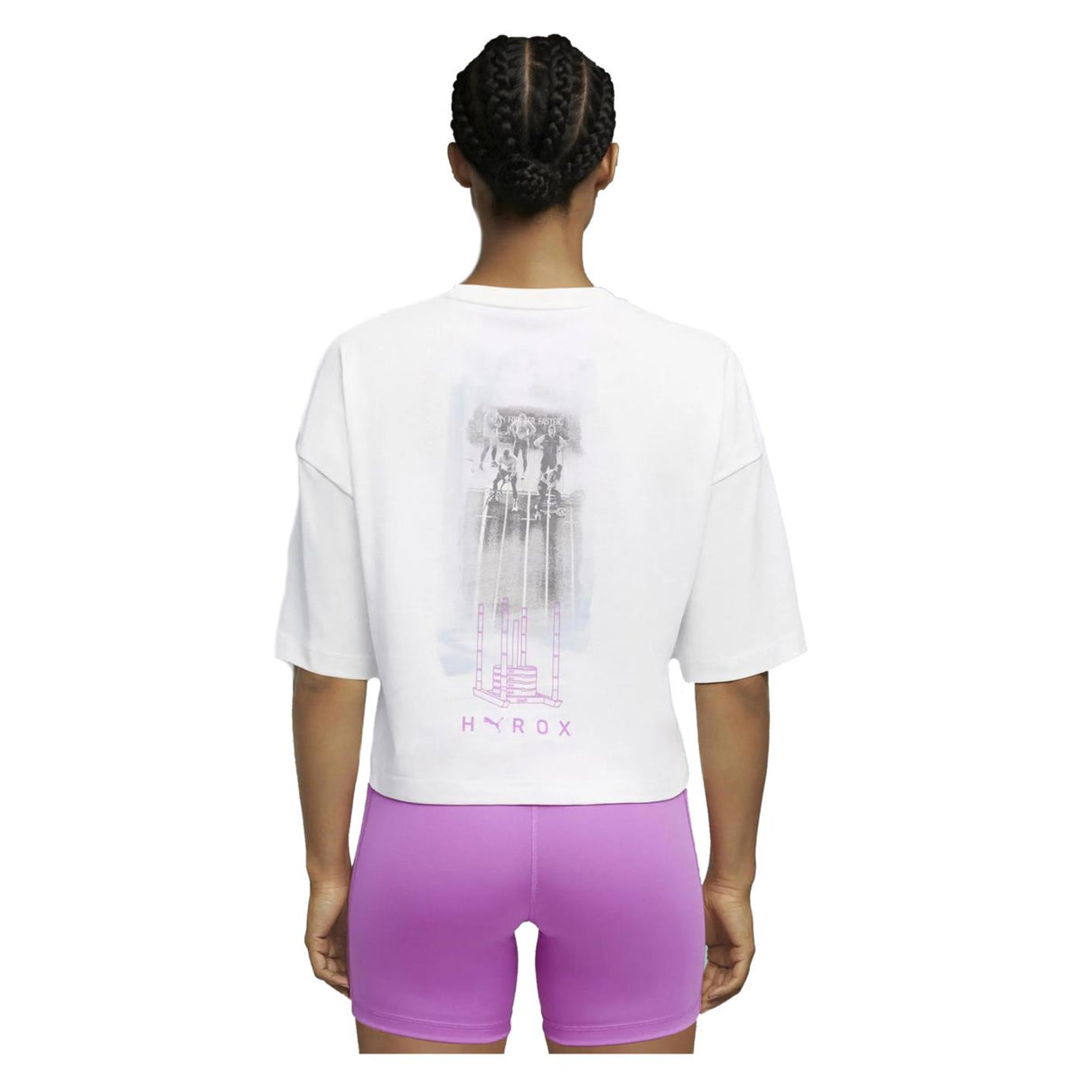 PUMA W HYROX CROPED STYLE TEE - seconda immagine