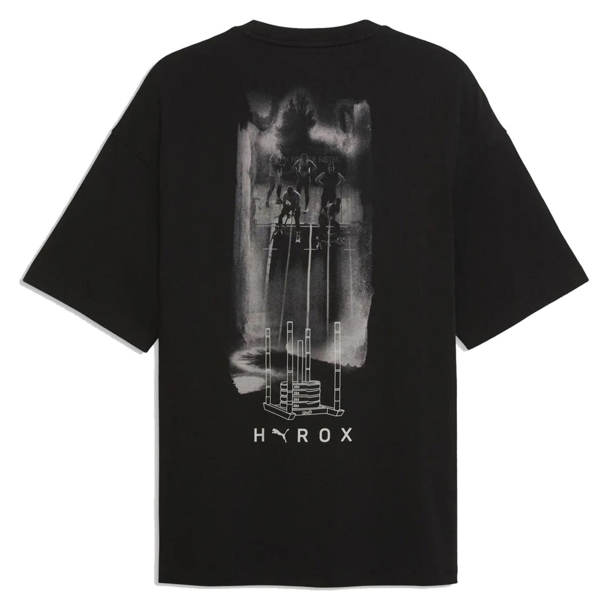 PUMA HYROX LIFESTYLE TEE - Nero - vista 4