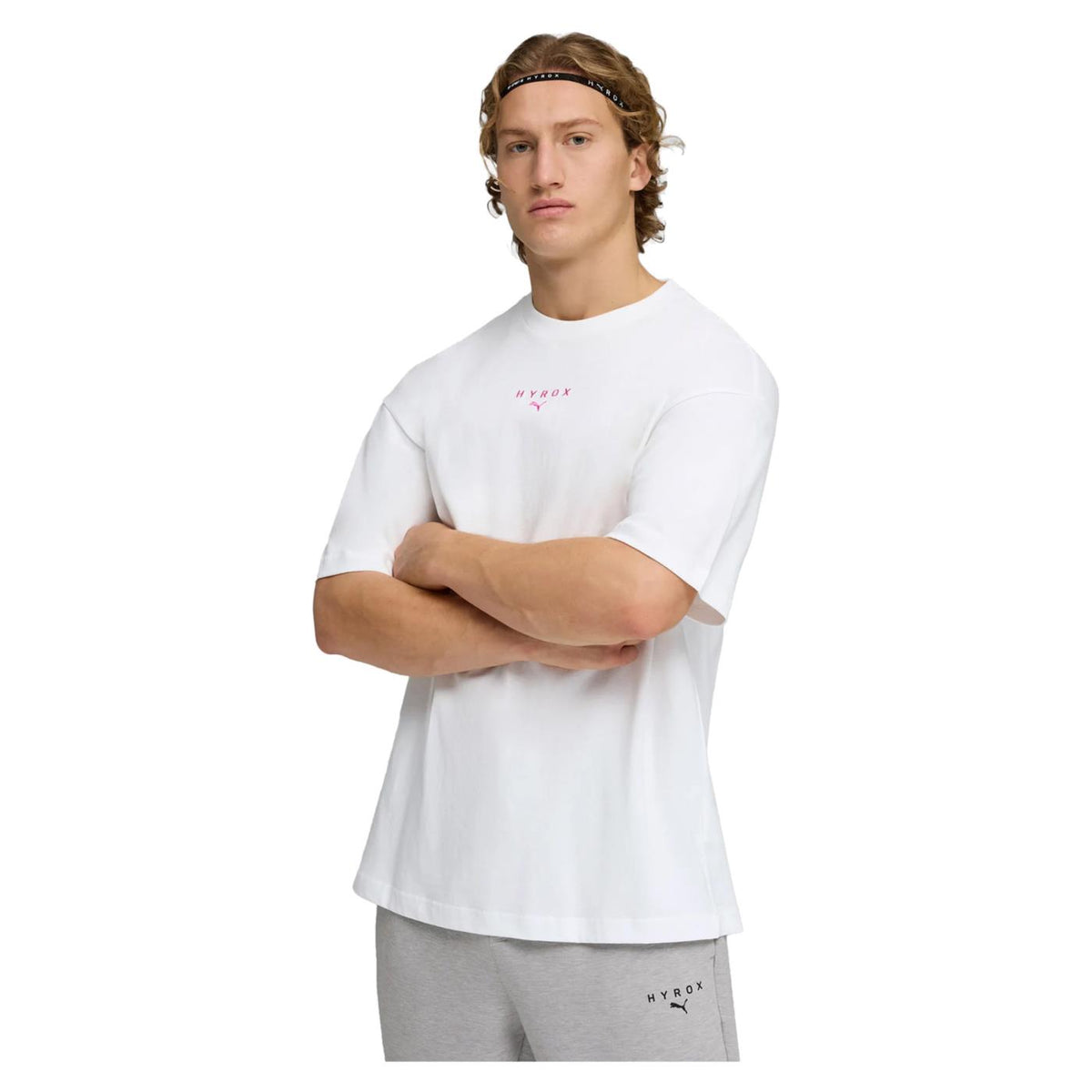PUMA HYROX LIFESTYLE TEE - Bianco - immagine principale