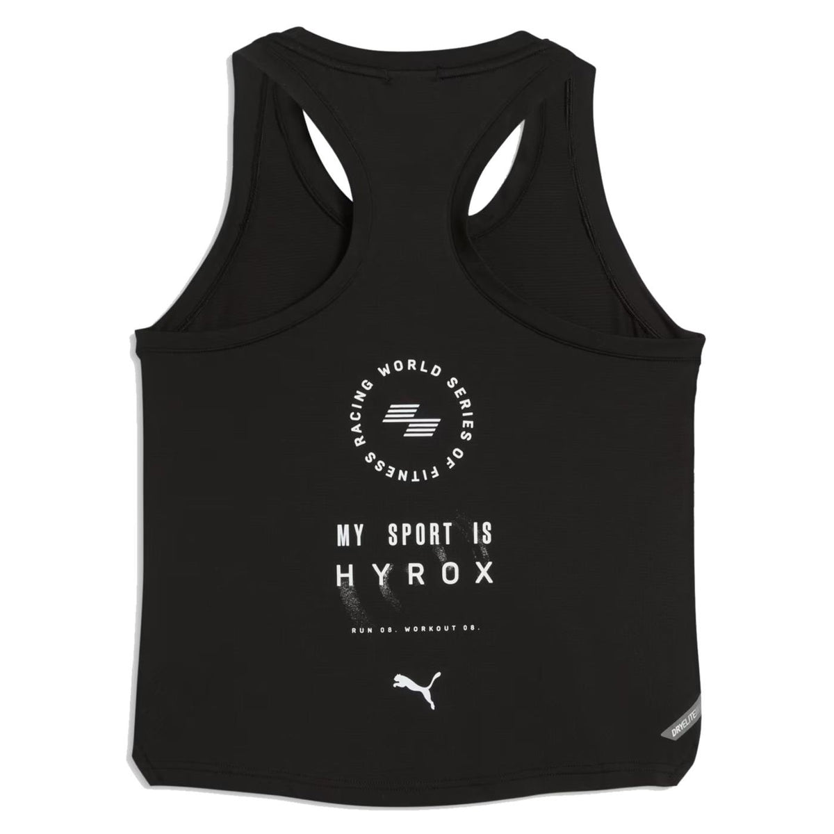 PUMA W HYROX DRYELITE TANK - Nero - vista 4