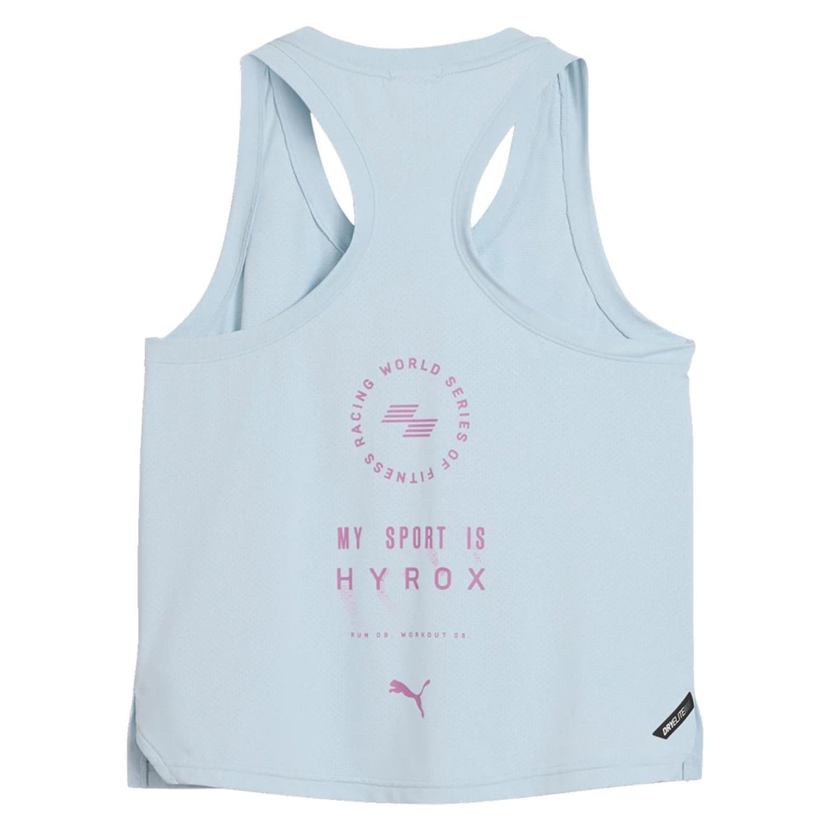 PUMA W HYROX DRYELITE TANK - Azzurro - vista 4
